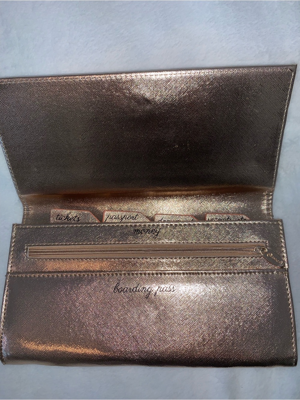 FILE & FLY PASSPORT BOARDING PASS TRAVEL WALLET - Picture 2 of 14